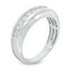 Thumbnail Image 1 of Men's 1/2 CT. T.W. Diamond Wedding Band in 14K White Gold