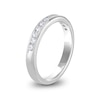 Thumbnail Image 2 of 1/2 CT. T.W. Certified Diamond Channel Anniversary Band in 14K White Gold (I/SI2)