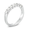 Thumbnail Image 1 of 1/4 CT. T.W. Certified Diamond Seven Stone Anniversary Band in 14K White Gold (I/SI2)