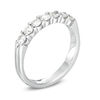 Thumbnail Image 1 of 1/4 CT. T.W. Certified Diamond Seven Stone Anniversary Band in 14K White Gold (I/SI2)