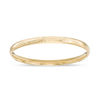 Thumbnail Image 0 of 5.0mm Engraved Florentine Bangle in Hollow 14K Gold