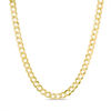 Thumbnail Image 0 of Men's 4.7mm Curb Chain Necklace in Solid 14K Gold - 24"