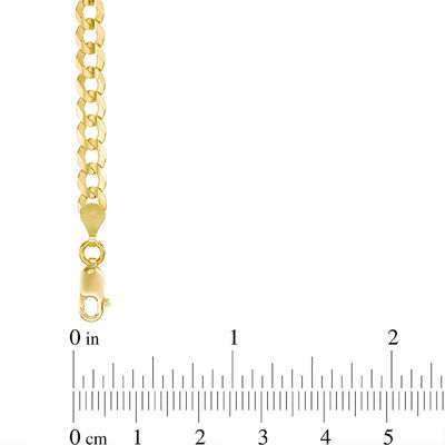 4.7mm Curb Chain Necklace in 14K Gold 