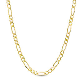 Men's 3.1mm Figaro Chain Necklace in 14K Gold - 24&quot;