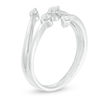 Thumbnail Image 2 of 1/4 CT. T.W. Diamond Four Stone Bypass Ring in 10K White Gold