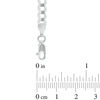 Thumbnail Image 1 of Men's 4.7mm Curb Chain Necklace in Solid 14K White Gold - 24"