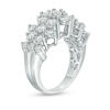 Thumbnail Image 2 of 1 CT. T.W. Diamond Composite Pyramid Ring in 10K White Gold