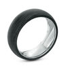 Thumbnail Image 2 of Carbon Fiber and Stainless Steel Band - Size 10.5