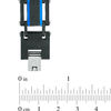 Thumbnail Image 2 of 1/5 CT. T.W. Diamond Carbon fiber Bracelet in Two-Tone IP Stainless Steel - 8.5"