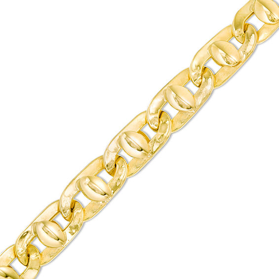 Mariner Chain Bracelet in 10K Gold - 8.5"