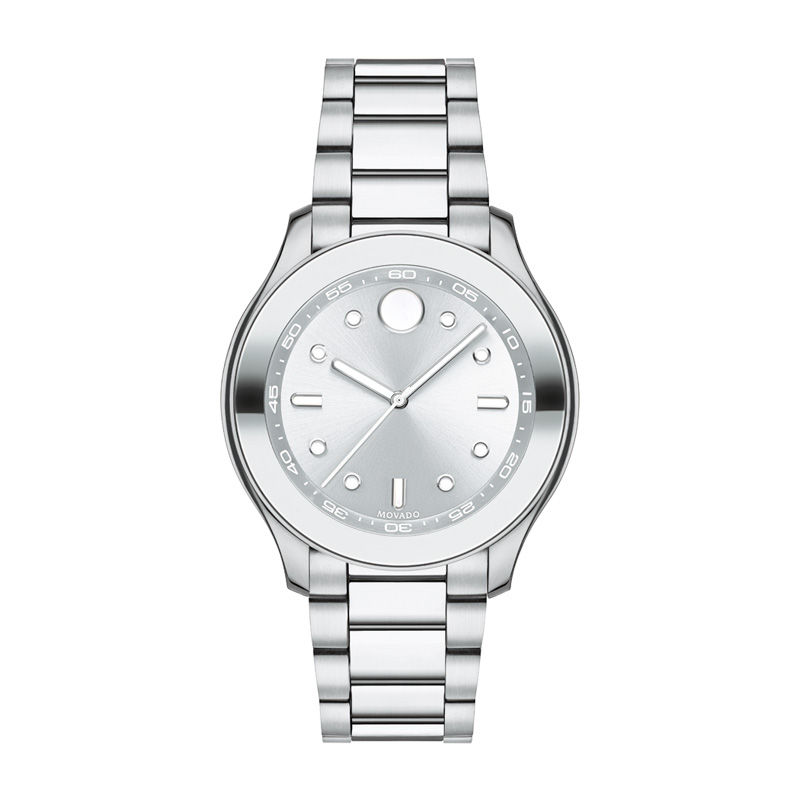 Ladies’ Movado Bold® Watch with Silver-Tone Dial (Model: 3600415)