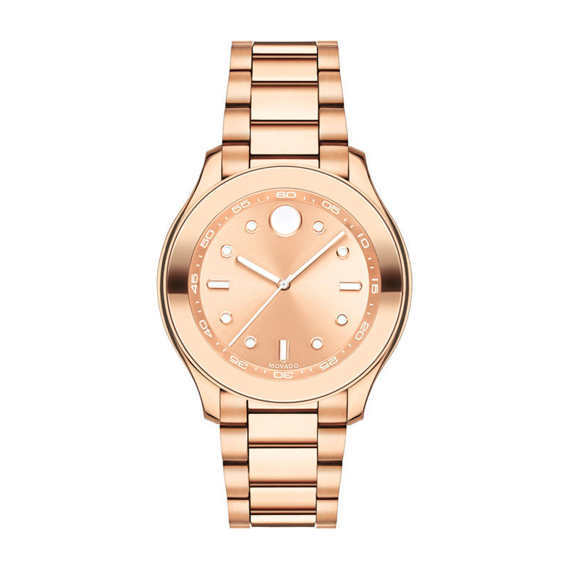 Ladies’ Movado Bold® Rose-Tone IP Watch (Model: 3600417)