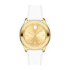 Thumbnail Image 1 of Ladies’ Movado Bold® Gold-Tone IP Strap Watch (Model: 3600410)