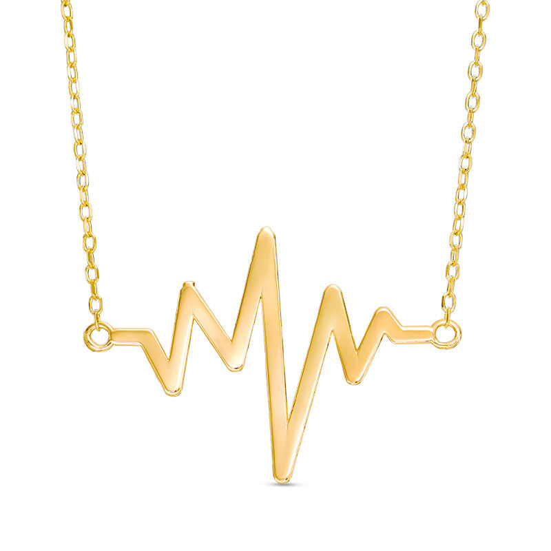 Zales heartbeat necklace sales