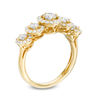 Thumbnail Image 2 of 1 CT. T.W. Diamond Frame Five Stone Anniversary Band in 14K Gold