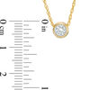 Thumbnail Image 2 of 1/10 CT. Diamond Solitaire Pendant in 10K Gold