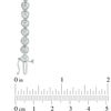 Thumbnail Image 2 of 1/10 CT. T.W. Diamond Tennis Bracelet in Sterling Silver - 7.25"