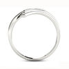 Thumbnail Image 3 of 1/10 CT. T.W. Diamond Bypass Ring in 10K White Gold