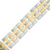 Thumbnail Image 1 of Men's Link Bracelet in Two-Tone Stainless Steel - 8.5"