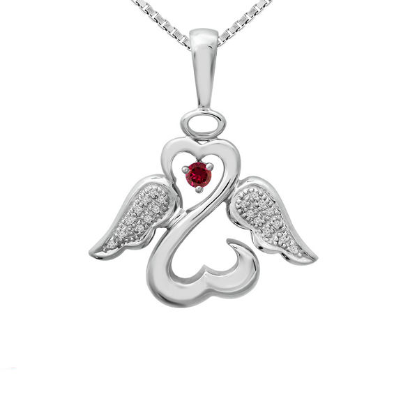 Sullery Valentine Day Gift For Her Angel Wings Heart Pendant Gold-plated  Plated Stainless Steel Necklace Price in India - Buy Sullery Valentine Day  Gift For Her Angel Wings Heart Pendant Gold-plated Plated