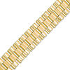 Thumbnail Image 1 of Triple Row Link Chain Bracelet in 10K Gold - 8.5"