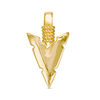 Thumbnail Image 0 of Men's Arrowhead Necklace Charm in 10K Gold