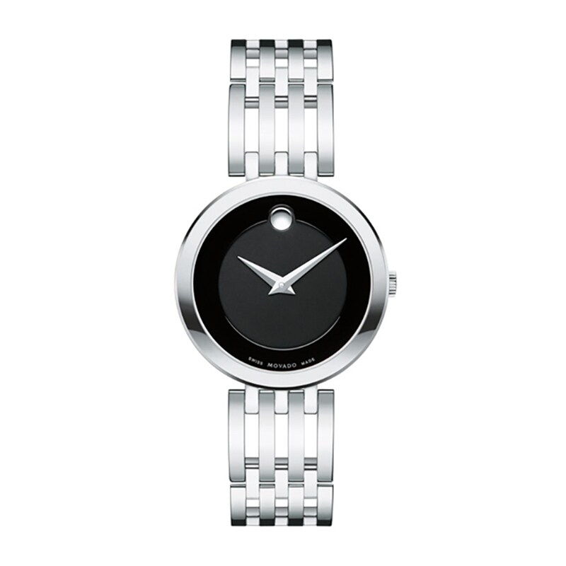 Main Image 1 of Ladies' Movado Esperanza® Watch with Black Dial (Model: 0607051)