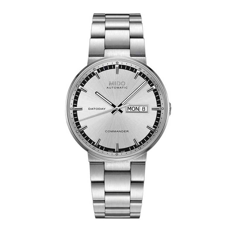Main Image 1 of Men's MIDO® Commander II Automatic Watch with Silver-Tone Dial (Model: M014.430.11.031.00)