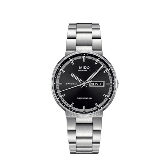 Men's MidoÂ® Commander II Automatic Watch with Black Dial (Model: M014.430.11.051.80)