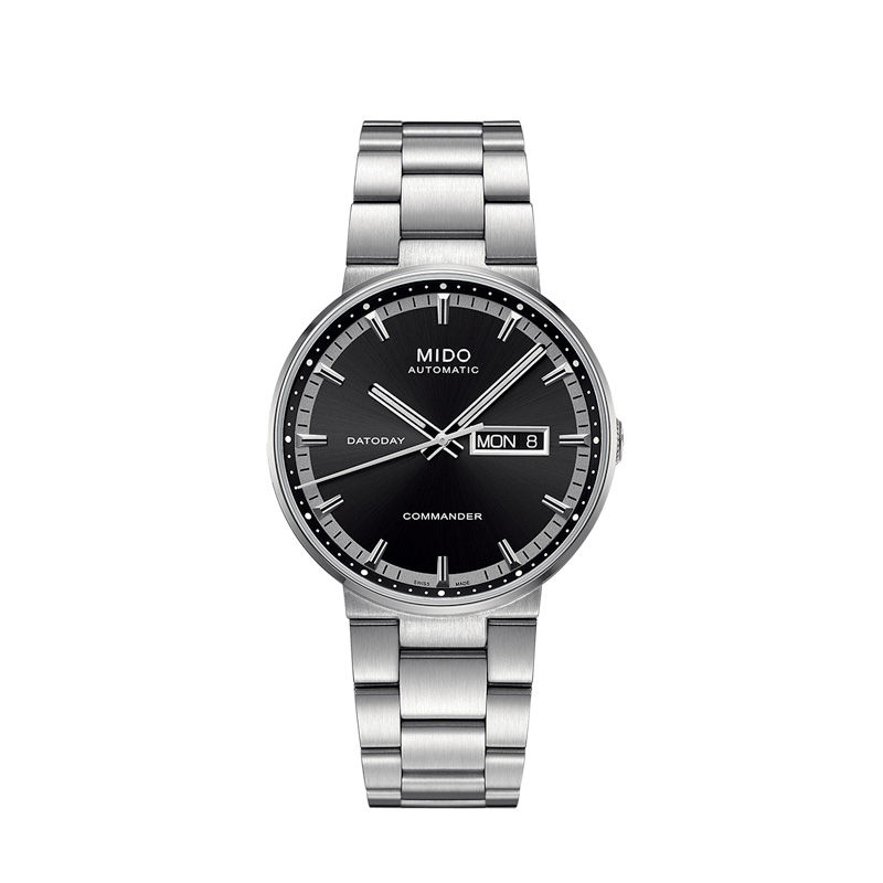 Men's MIDO® Commander II Automatic Watch with Black Dial (Model: M014.430.11.051.80)