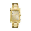 Thumbnail Image 0 of Men's Bulova Diamond Accent Gold-Tone Watch with Rectangular Dial (Model: 97D107)