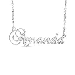 name necklaces zales necklace gold personalized 10k characters