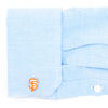 Thumbnail Image 2 of MLB San Francisco Giants Logo Enamel Cuff Links in White Rhodium Brass
