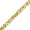 Thumbnail Image 1 of 3/8 CT. T.W. Diamond Link Bracelet in 10K Gold - 8.25"
