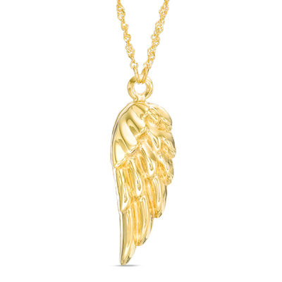 Angel Wing Pendant in 10K Gold | Zales