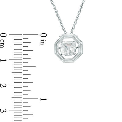 Snap-7x5mm-8x6mm-10x8mm Pendant-Setting Sterling Silver USA 4 Prong-Octagon