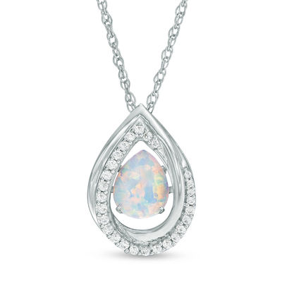 Zales Opal Heart Necklace 2024 www.shepheard