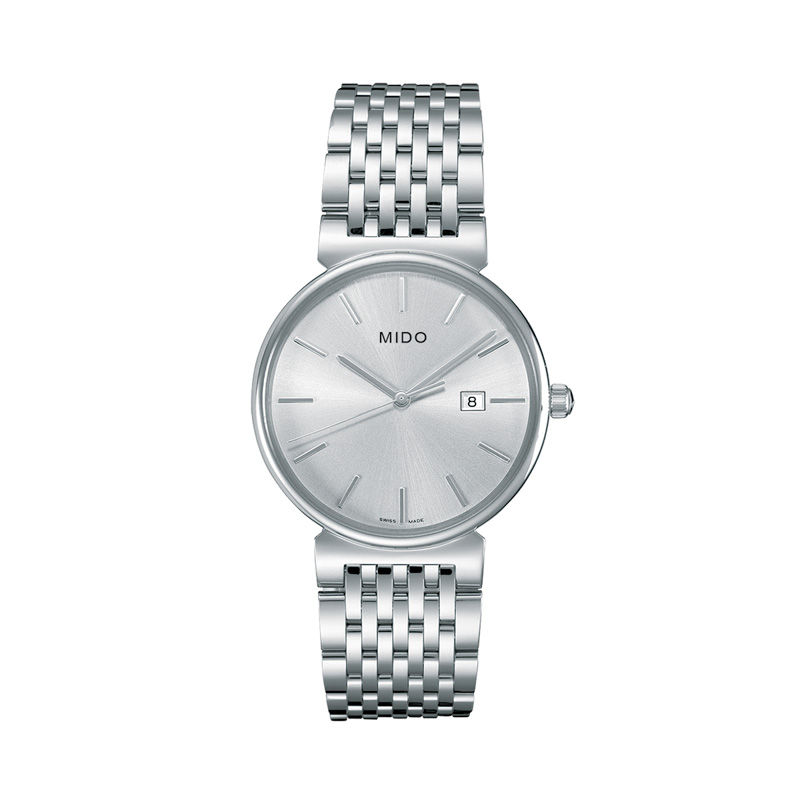 Main Image 1 of Men's MIDO® Dorada Watch with Silver-Tone Dial (Model: M009.610.11.031.00)