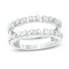 Thumbnail Image 1 of 1/2 CT. T.W. Baguette and Round Diamond Enhancer in 14K White Gold