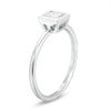 Thumbnail Image 1 of 1/2 CT. Certified Princess-Cut Diamond Solitaire Engagement Ring in 14K White Gold