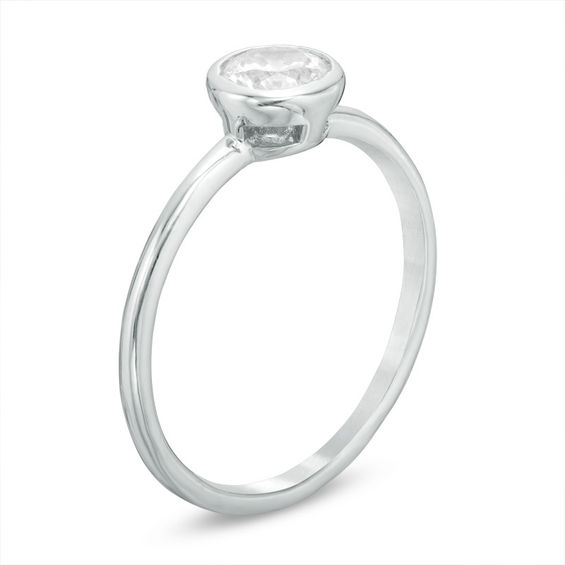 1/2 CT. Certified Diamond Solitaire Engagement Ring in 14K White Gold