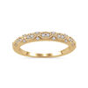Thumbnail Image 0 of 1/8 CT. T.W Diamond Art Deco Anniversary Band in 14K Gold