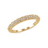 Thumbnail Image 1 of 1/8 CT. T.W Diamond Art Deco Anniversary Band in 14K Gold