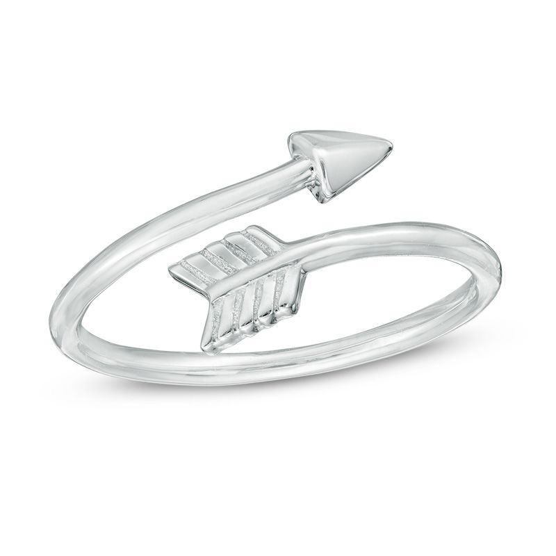 Arrow Wrap Ring in Sterling Silver - Size 7