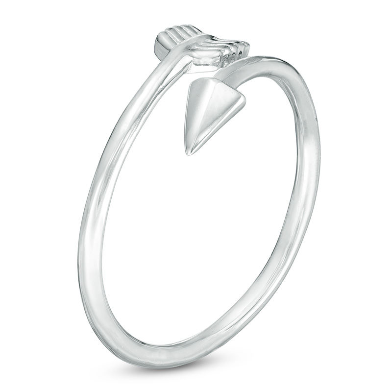 Arrow Wrap Ring in Sterling Silver - Size 7