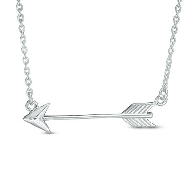 Arrow Necklace in Sterling Silver | Zales