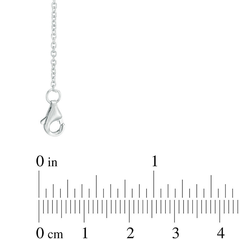 Main Image 2 of Curved Bar Bracelet in Sterling Silver