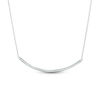 Thumbnail Image 0 of Curved Bar Necklace in Sterling Silver