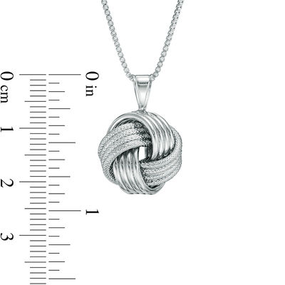 Love Knot Pendant in Sterling Silver | Zales