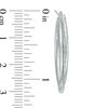 Thumbnail Image 1 of 32mm Double Tube Hoop Earrings in Sterling Silver